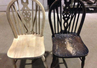 Chairs before and after