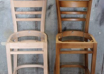 Bar Stools before and after
