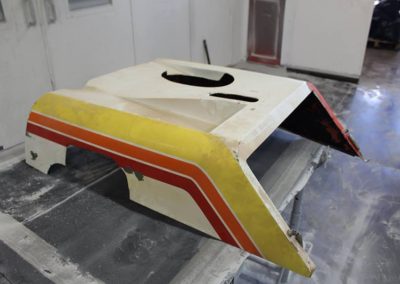 Fibre Glass bonnet before