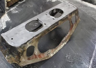 Jaguar E-type Subframe before