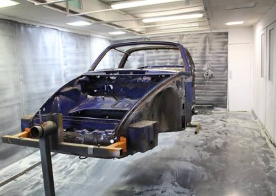 Porsche Shell before