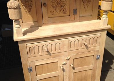 Wooden Dresser after